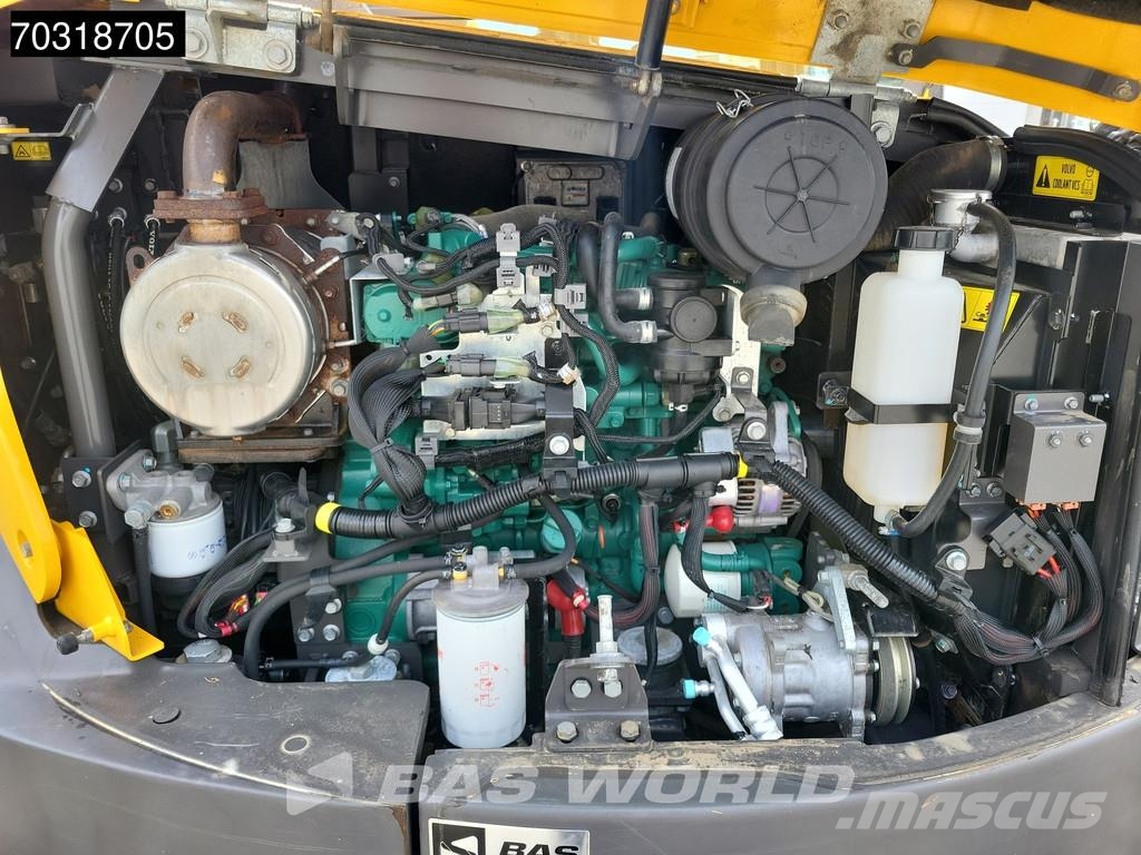 Volvo ECR88 D A/C - 2 Buckets Mini ekskavatörler, 7 tona dek