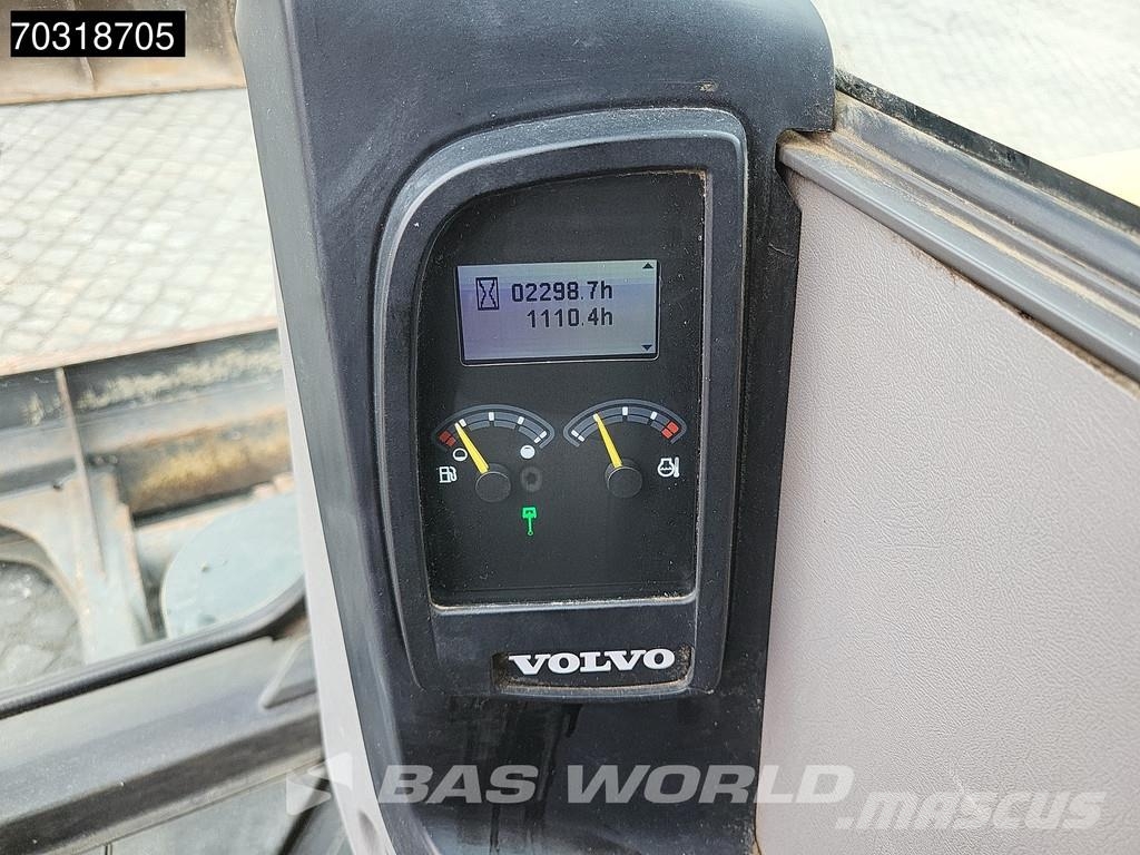Volvo ECR88 D A/C - 2 Buckets Mini ekskavatörler, 7 tona dek