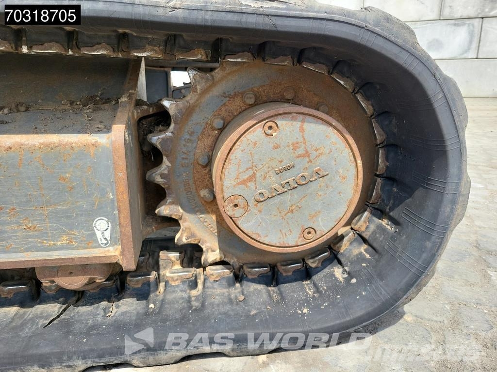 Volvo ECR88 D A/C - 2 Buckets Mini ekskavatörler, 7 tona dek