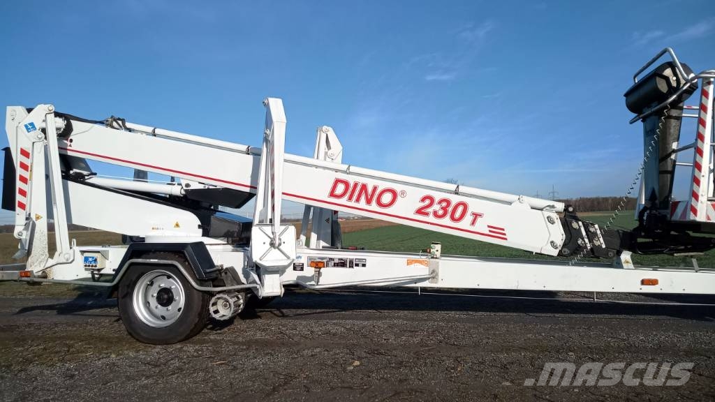 Dinolift 230T المنصات الهوائية المثبتة على مقطورة