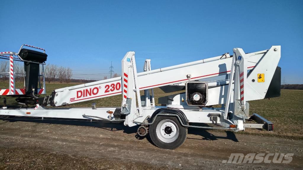 Dinolift 230T المنصات الهوائية المثبتة على مقطورة