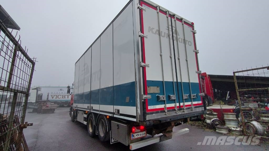 Scania R520 6x2 kokosivuauk kori, thermoking kone Kamioni hladnjače