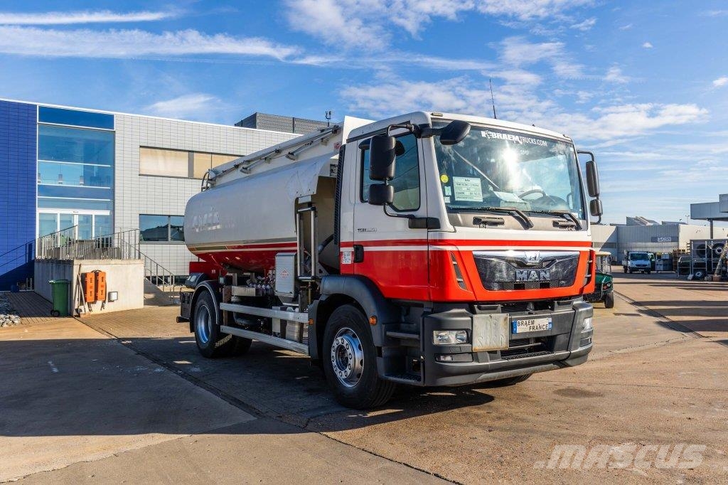 MAN TGM 18.290 BL+ALU CM 13.000L+5COMP Tankwagen