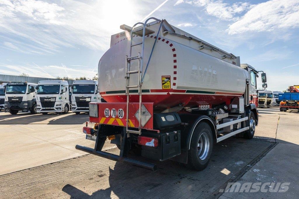 MAN TGM 18.290 BL+ALU CM 13.000L+5COMP Tankwagen