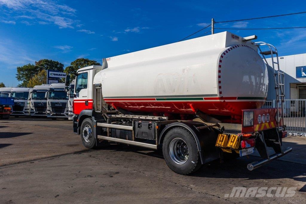 MAN TGM 18.290 BL+ALU CM 13.000L+5COMP Tankwagen