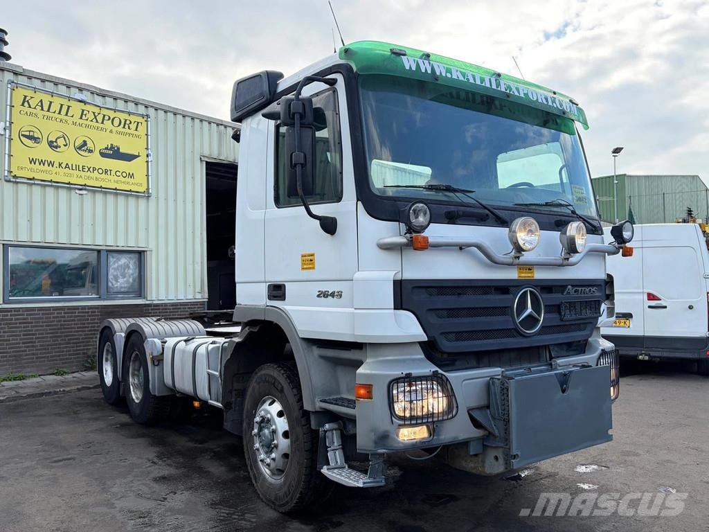 Mercedes-Benz Actros 2646 Heavy Duty Tractor 6x4 Big Axle Kipper Tractores (camiões)