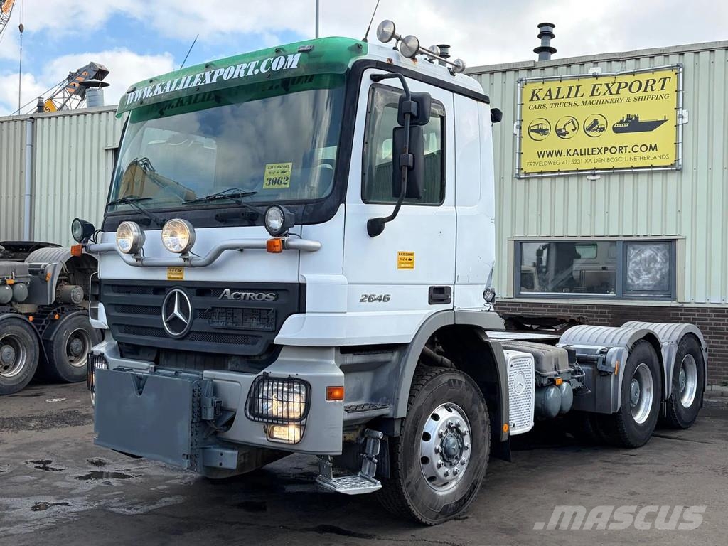 Mercedes-Benz Actros 2646 Heavy Duty Tractor 6x4 Big Axle Kipper Tractores (camiões)