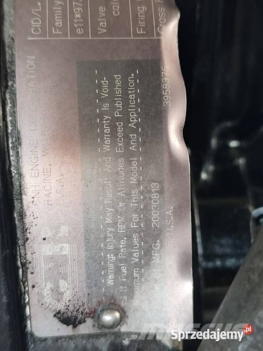 New Holland TG230 6TAA-830 Engine محركات