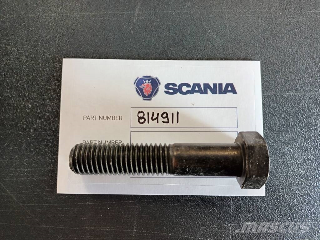 Scania HEXAGON SCREW 814911 섀시 및 서스펜션