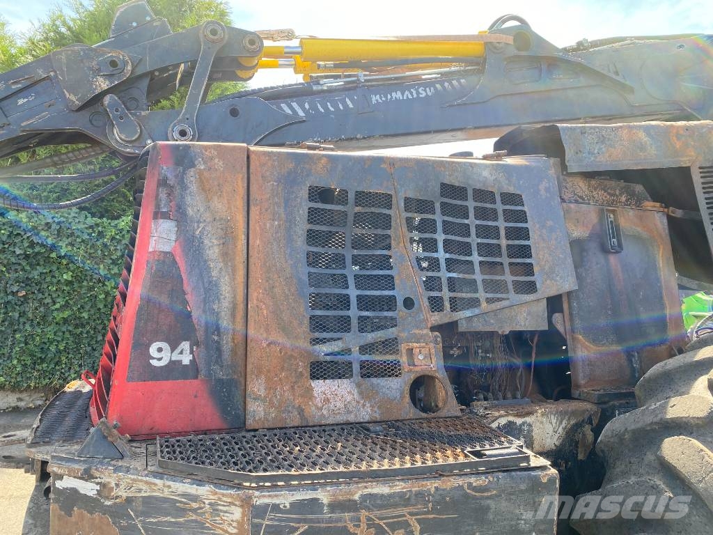 Komatsu 941.1+ Tête C144 2018 Origine Française endommagée Harvestory