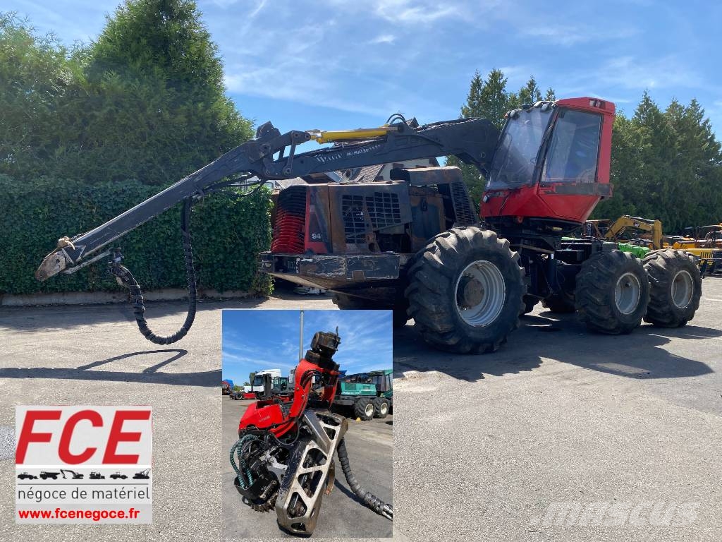 Komatsu 941.1+ Tête C144 2018 Origine Française endommagée Harvestory