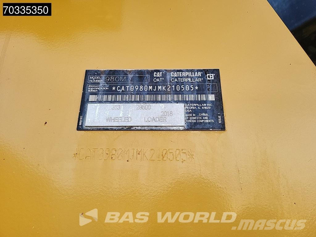 CAT 980 M Pale gommate