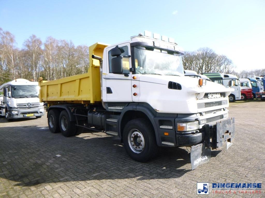 Scania T 114 340 6x4 tipper Самоскиди
