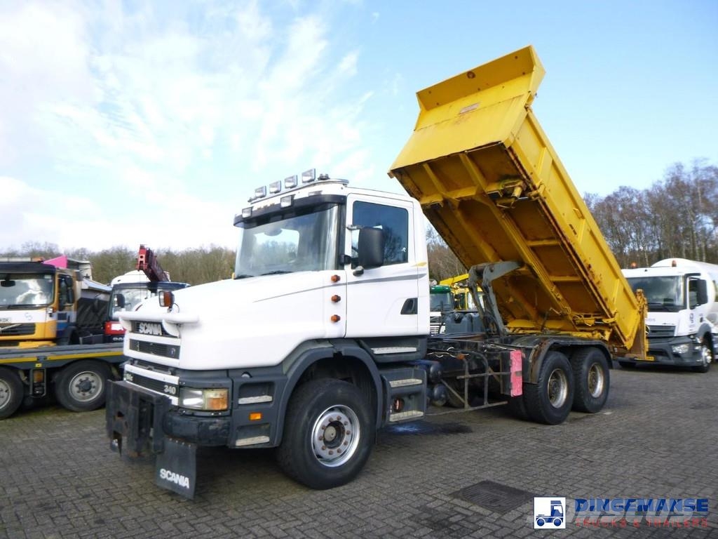 Scania T 114 340 6x4 tipper Самоскиди