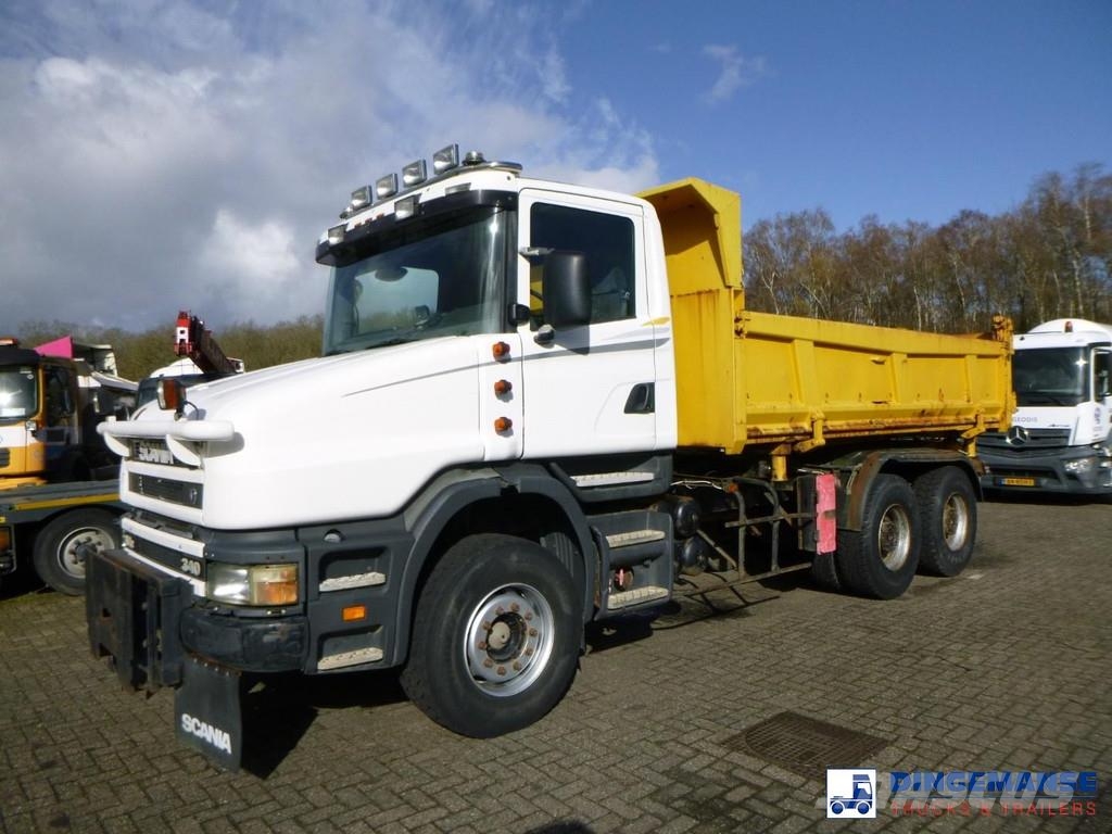 Scania T 114 340 6x4 tipper Самоскиди