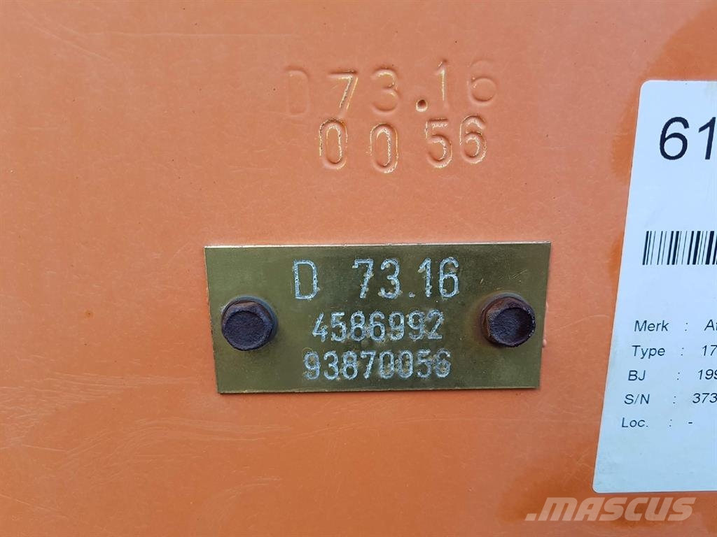 Atlas 1704MH-D73.16-Dipperstick/Stiel/Lepelsteel Booms and arms