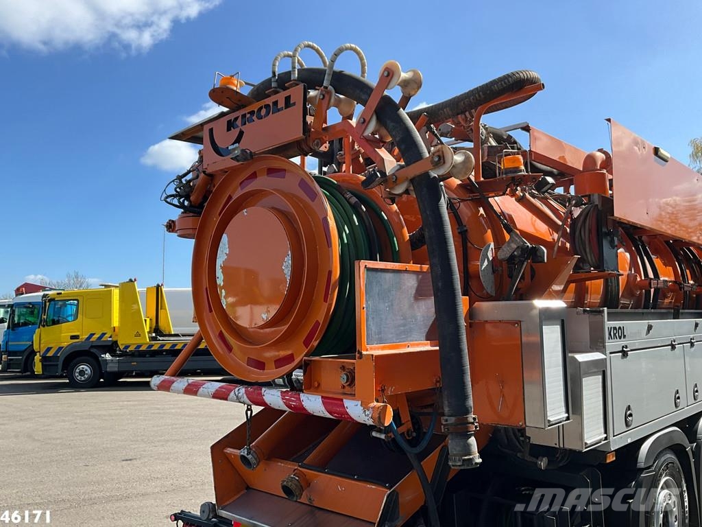 Mercedes-Benz Actros 2546 Euro 6 Kroll Combi kolkenzuiger Combi / vacuum trucks