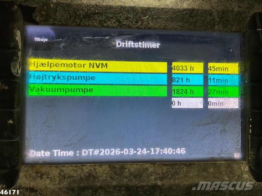 Mercedes-Benz Actros 2546 Euro 6 Kroll Combi kolkenzuiger Combi / vacuum trucks