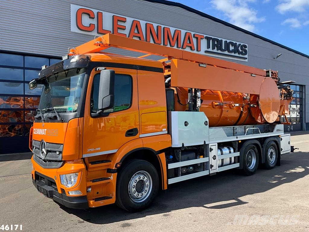Mercedes-Benz Actros 2546 Euro 6 Kroll Combi kolkenzuiger Combi / vacuum trucks