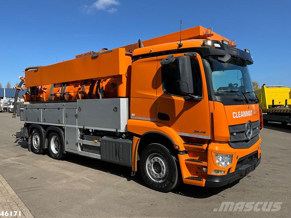 Mercedes-Benz Actros 2546 Euro 6 Kroll Combi kolkenzuiger Combi / vacuum trucks