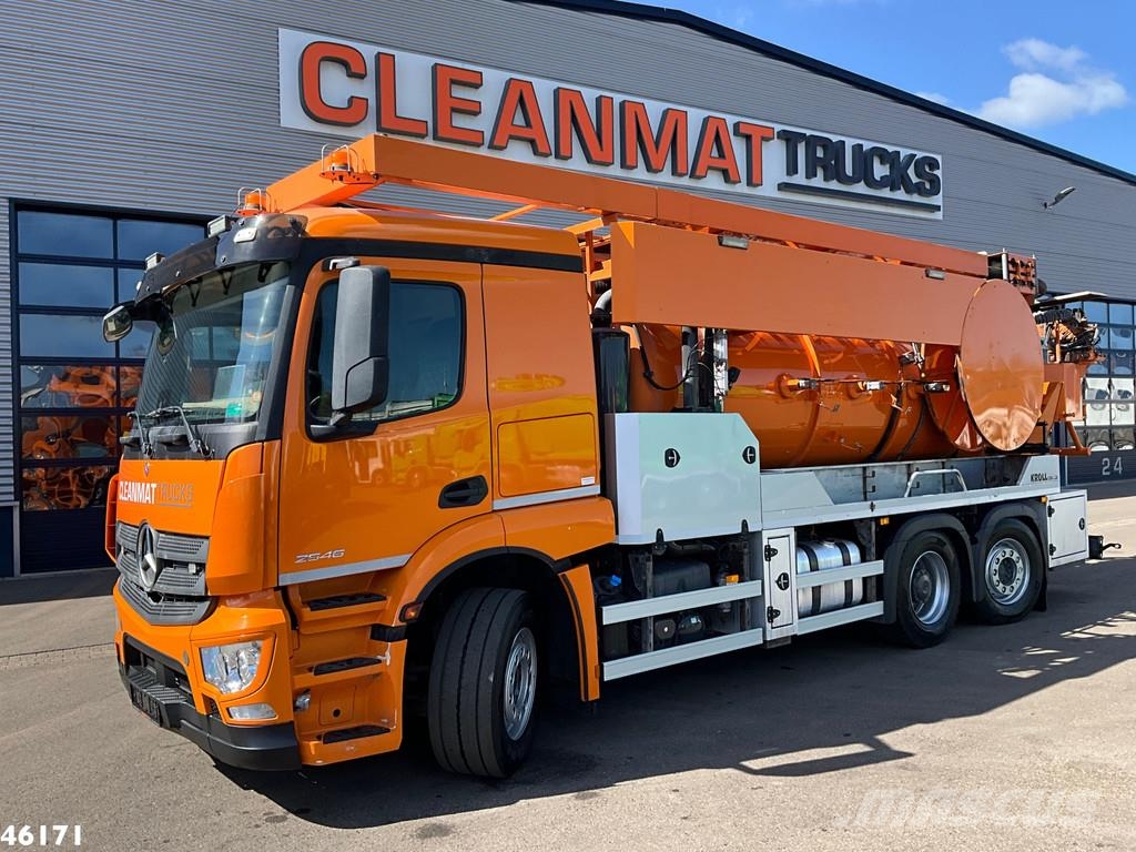 Mercedes-Benz Actros 2546 Euro 6 Kroll Combi kolkenzuiger Combi / vacuum trucks