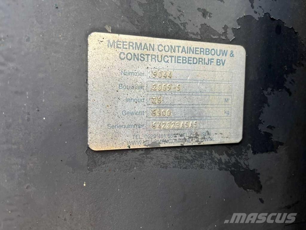 Meerman MOBILE PRESS CONTAINER / PRESSKONTEINER Зйомні кузови