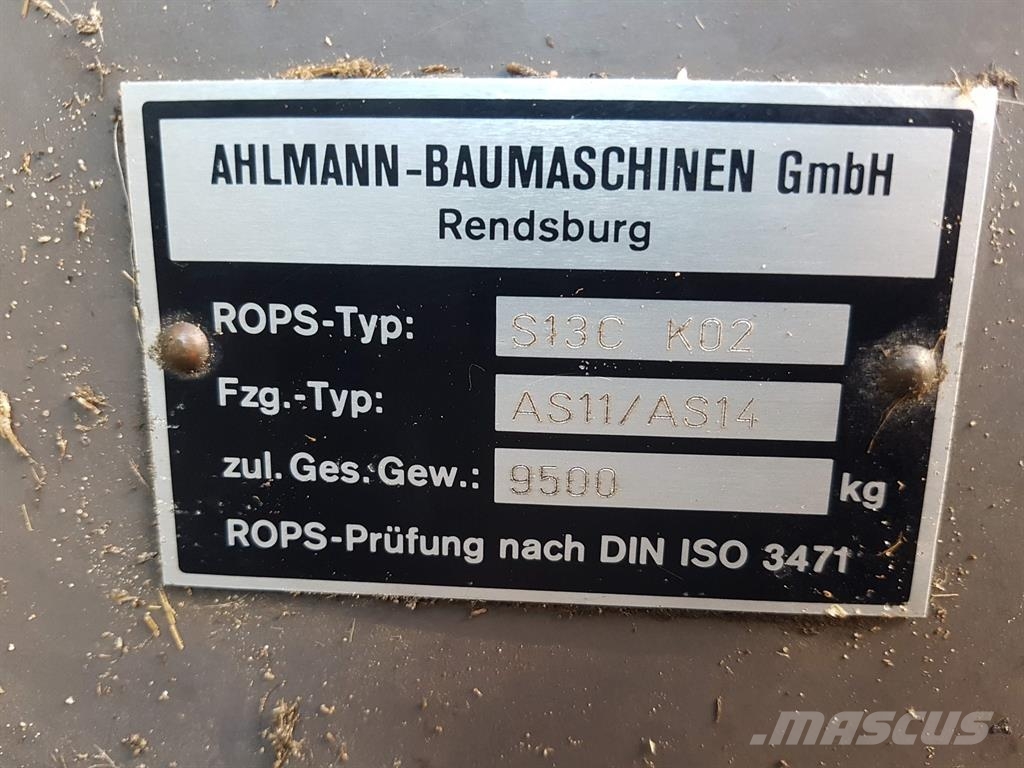 Ahlmann AZ14-4146890K/4105565K/4108629-Cabin/Kabine/Cabine Cabina