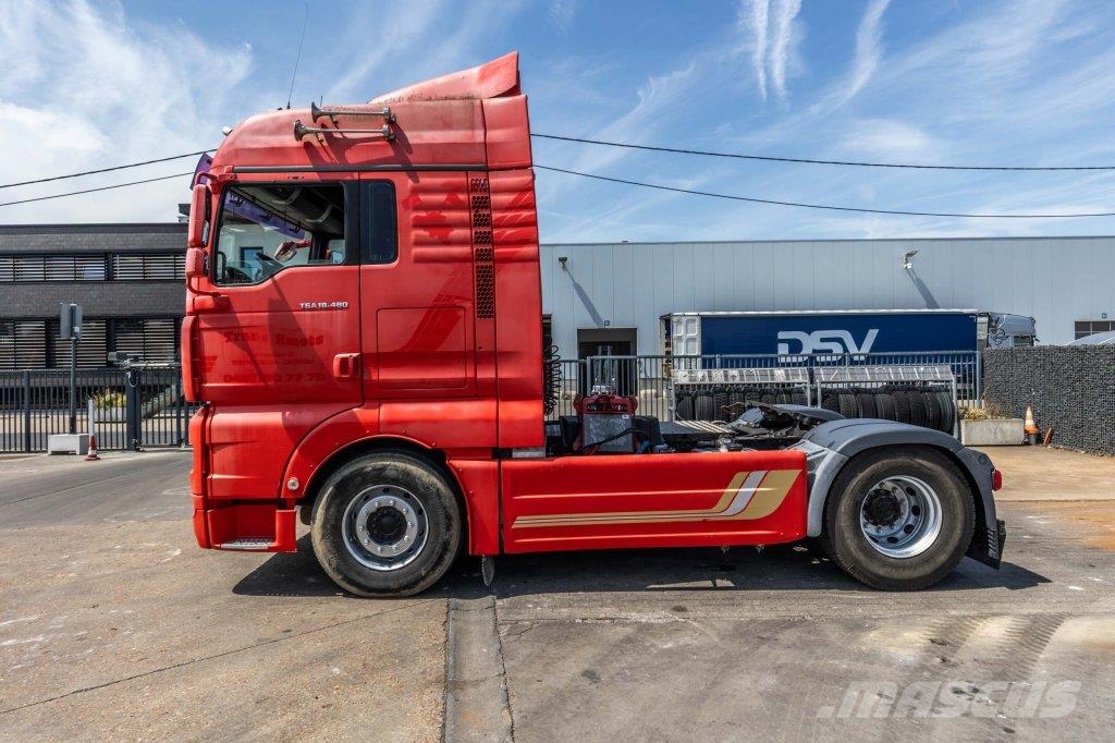 MAN TGA 18.480 XLX BLS + KIPHYDR. Sadulveokid