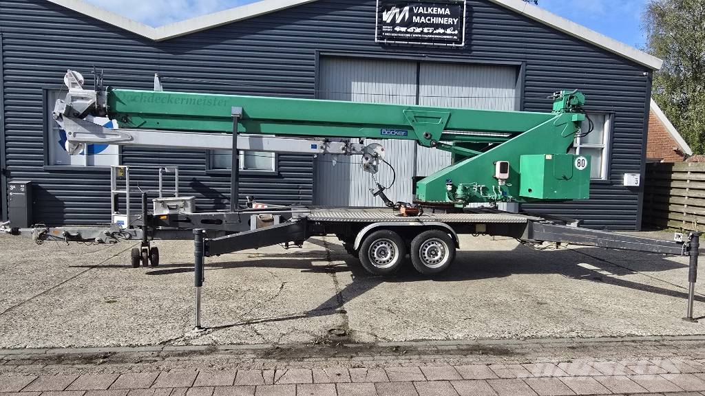 Böcker AHK 31/1500 + werkbak Terepdaruk