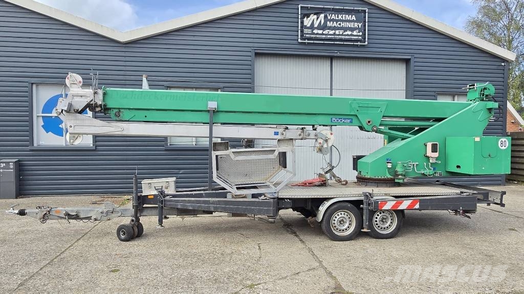 Böcker AHK 31/1500 + werkbak Terepdaruk