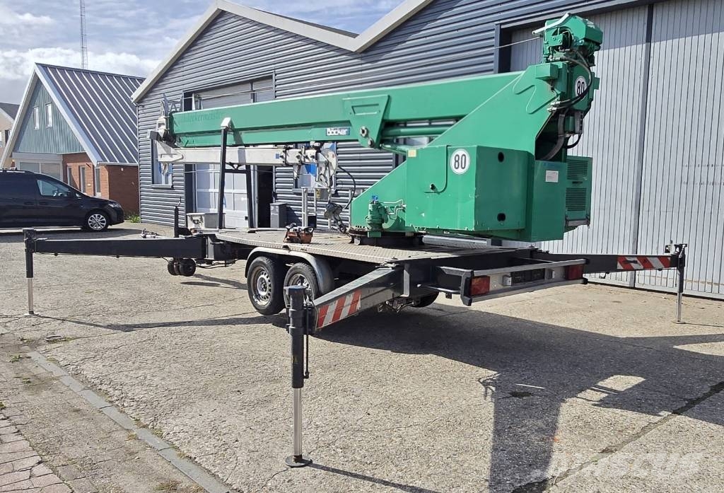 Böcker AHK 31/1500 + werkbak Terepdaruk
