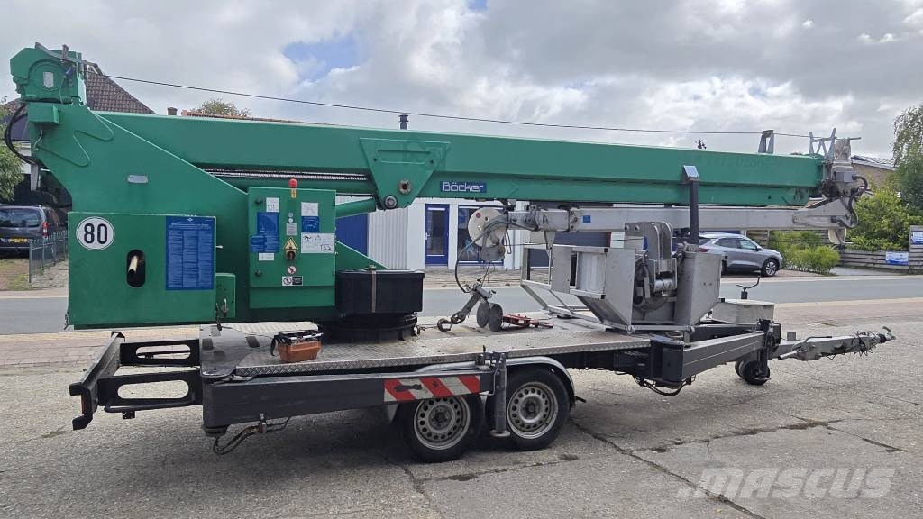 Böcker AHK 31/1500 + werkbak Terepdaruk