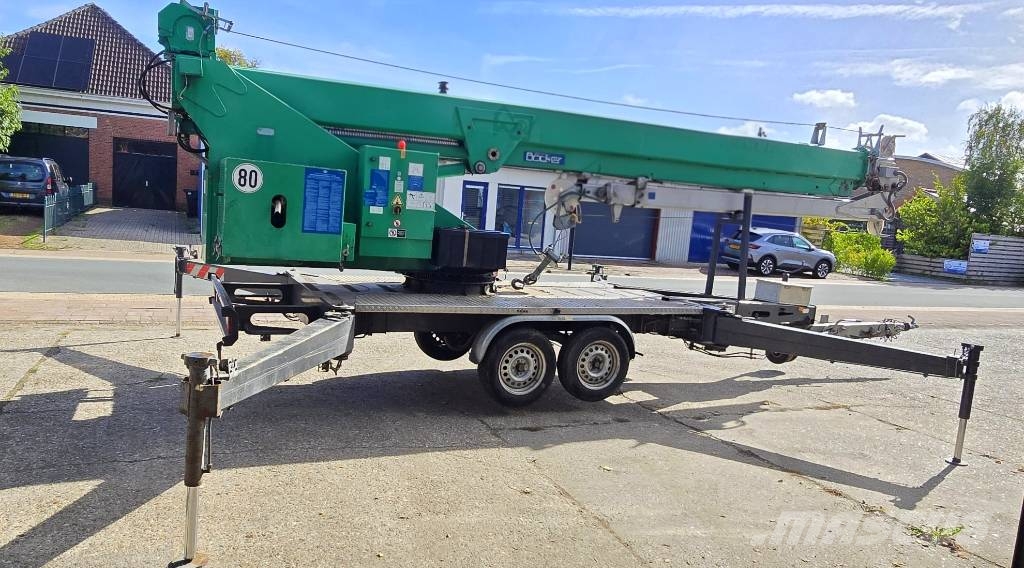 Böcker AHK 31/1500 + werkbak Terepdaruk