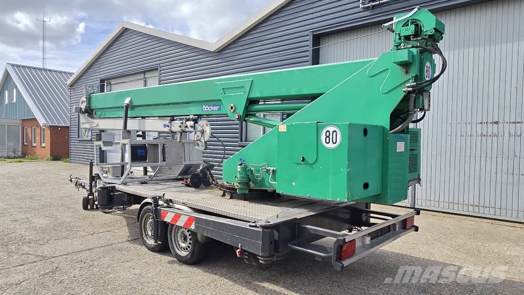 Böcker AHK 31/1500 + werkbak Terepdaruk