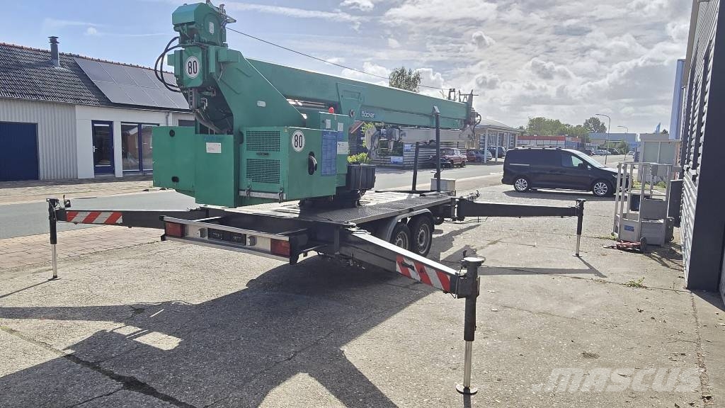 Böcker AHK 31/1500 + werkbak Terepdaruk