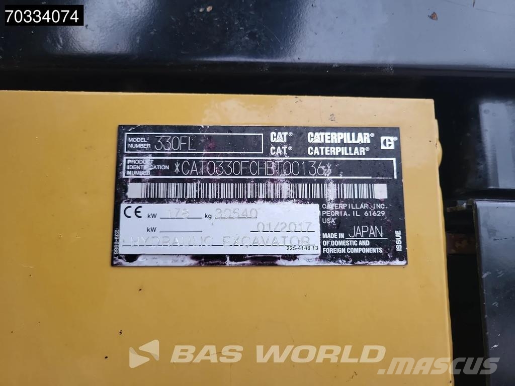 CAT 330 F L GPS - Tiltrotator حفارات زحافة