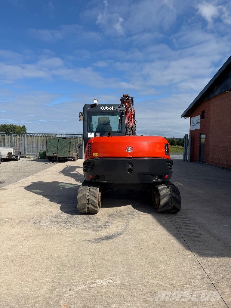 Kubota KX 080-4 3piece Boom Verstellausleger A/C Midi excavators 7t - 12t
