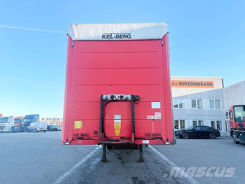 Kel-Berg 3 axle Curtainsider / Planenauflieger Curtainsider semi-trailers