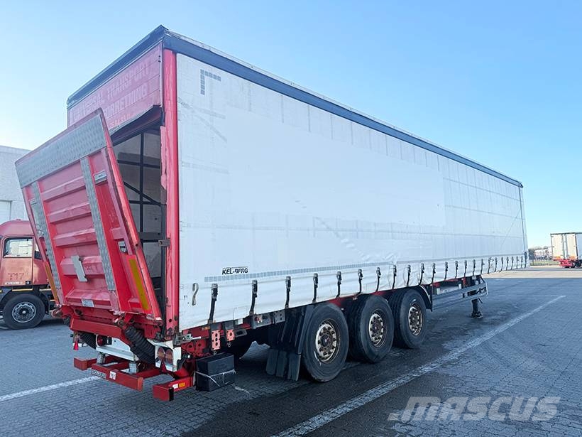 Kel-Berg 3 axle Curtainsider / Planenauflieger Curtainsider semi-trailers