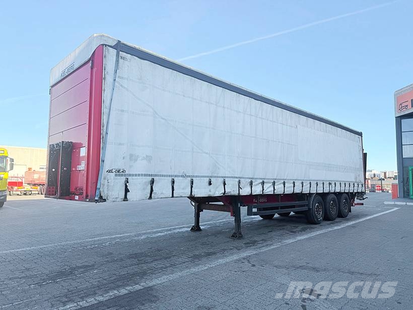 Kel-Berg 3 axle Curtainsider / Planenauflieger Curtainsider semi-trailers