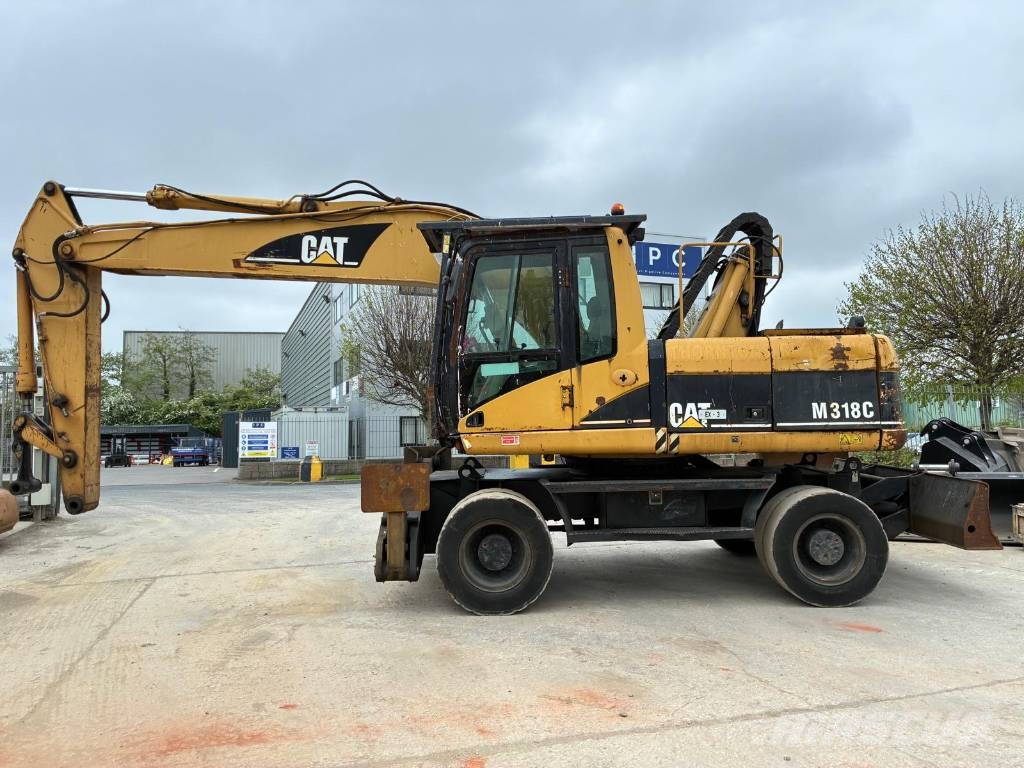CAT M 318 C Εκσκαφείς με τροχούς - λάστιχα