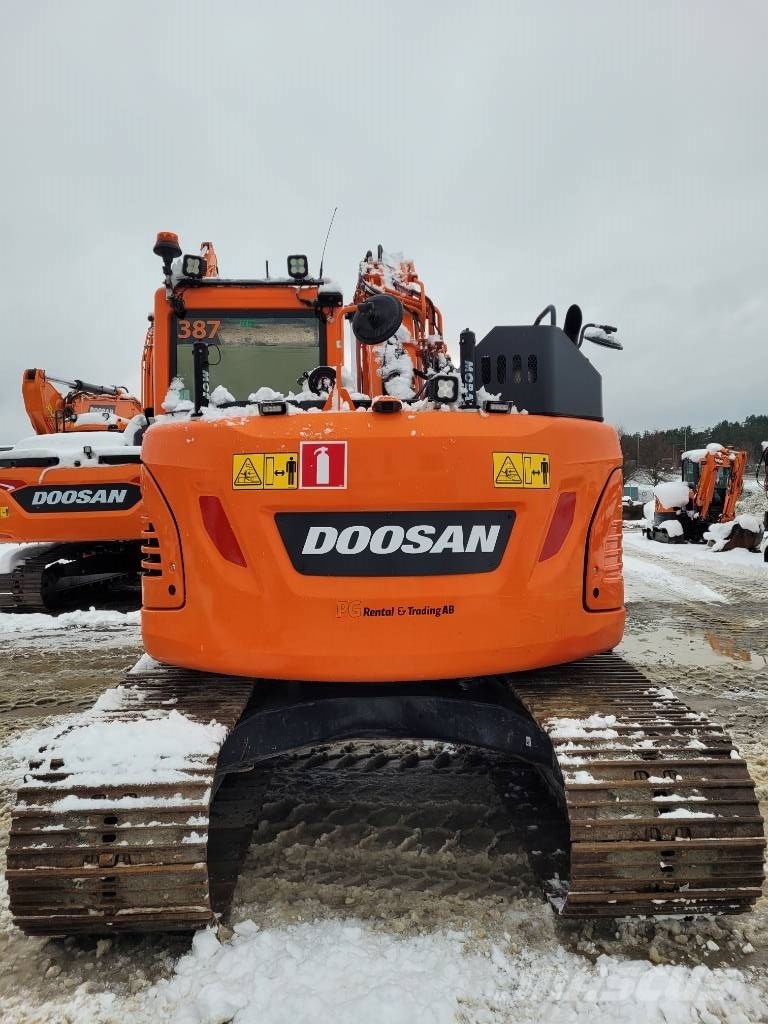 Doosan DX 140 LCR-5 , Begagnad SÄLJES Gravemaskiner på larvebånd