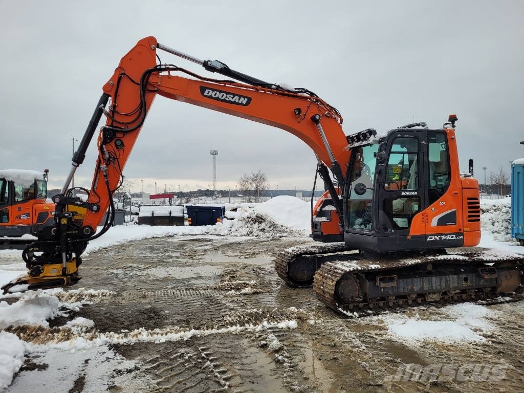 Doosan DX 140 LCR-5 , Begagnad SÄLJES Gravemaskiner på larvebånd