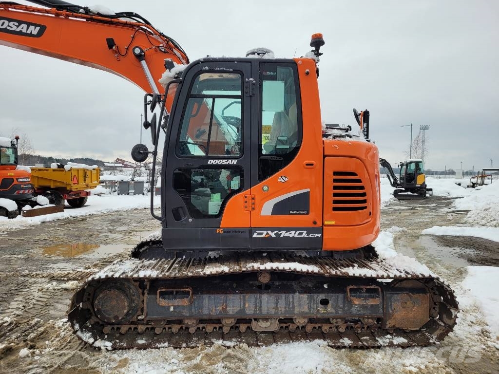 Doosan DX 140 LCR-5 , Begagnad SÄLJES Gravemaskiner på larvebånd