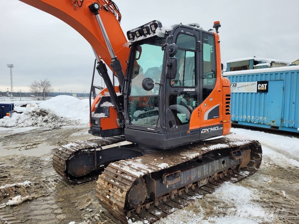 Doosan DX 140 LCR-5 , Begagnad SÄLJES Gravemaskiner på larvebånd