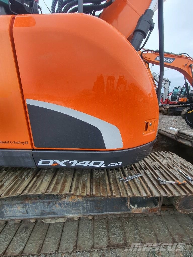 Doosan DX 140 LCR-5 , Begagnad SÄLJES Gravemaskiner på larvebånd