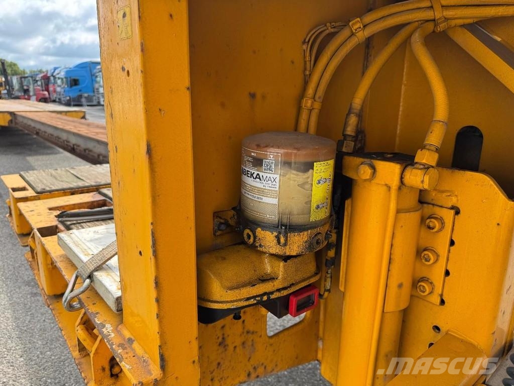 Goldhofer STZ-L5-50/80A 8,13M EXTENDABLE + 5 AXLE STEERING + Diepladers