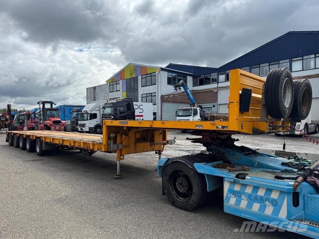 Goldhofer STZ-L5-50/80A 8,13M EXTENDABLE + 5 AXLE STEERING + Diepladers
