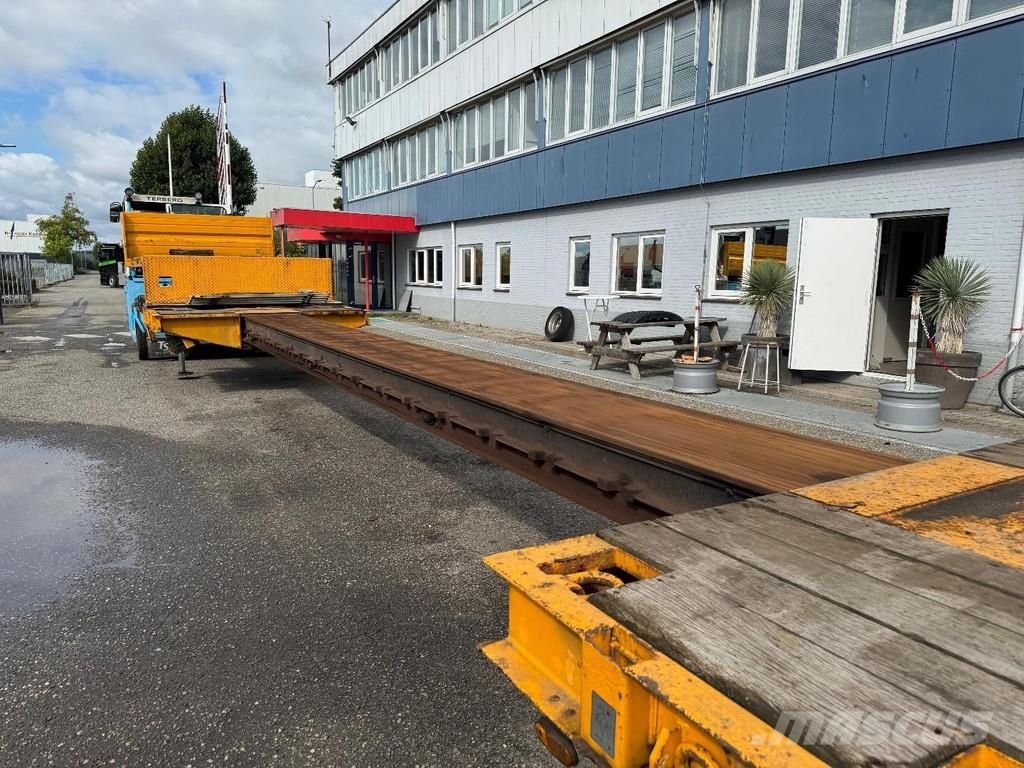 Goldhofer STZ-L5-50/80A 8,13M EXTENDABLE + 5 AXLE STEERING + Diepladers