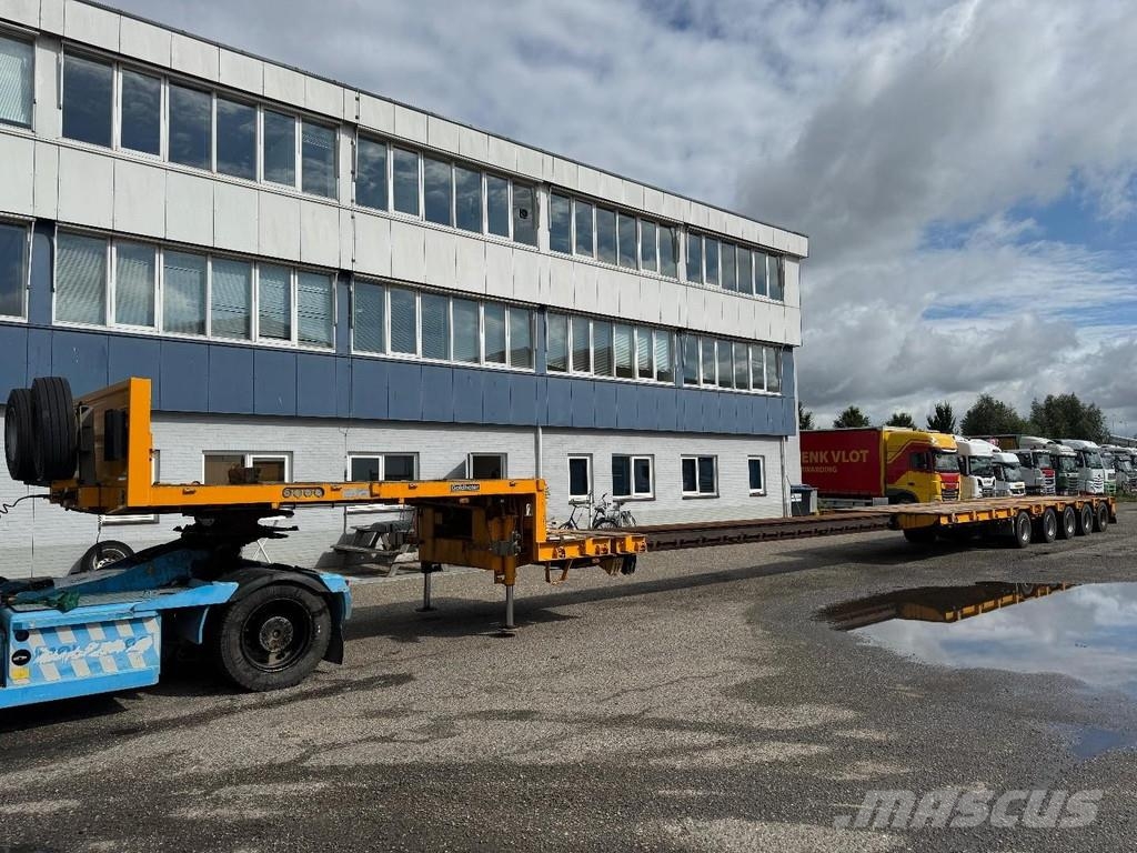 Goldhofer STZ-L5-50/80A 8,13M EXTENDABLE + 5 AXLE STEERING + Diepladers